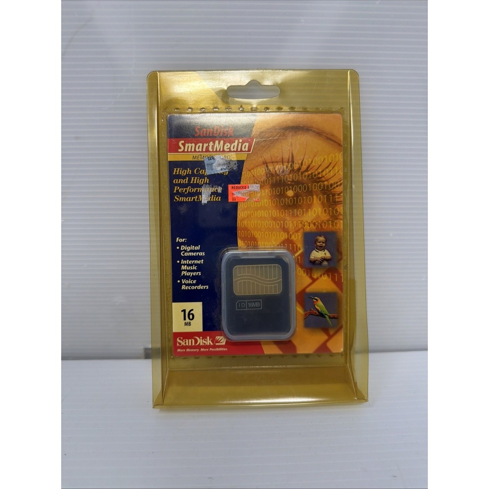 SanDisk 16 MB SmartMedia Memory Card SDSM-16-490 16 MB